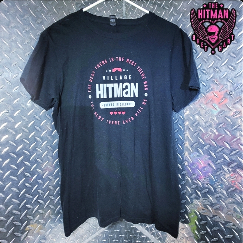 Bret Hart x village brewery  tee